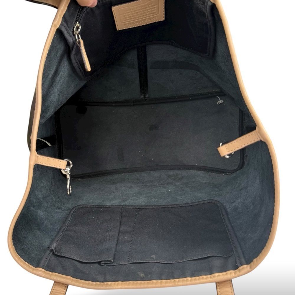 ▪️COACH Park Metro Saffiano Leather Tote Bag - Picture 13 of 14